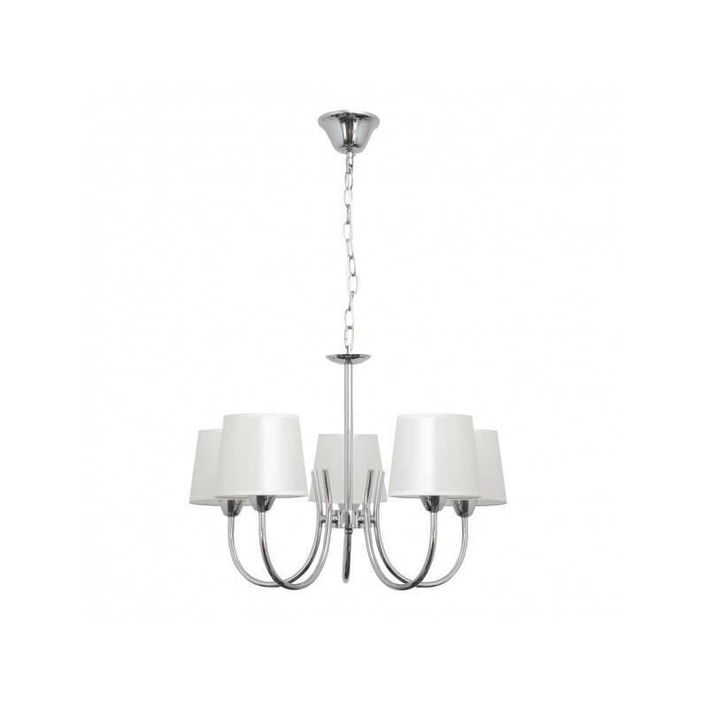 Lámpara Guadalajara 5xE14 cromo Fabrilamp